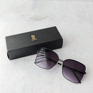 SOJOS Classic Square Oversized Sunglasses